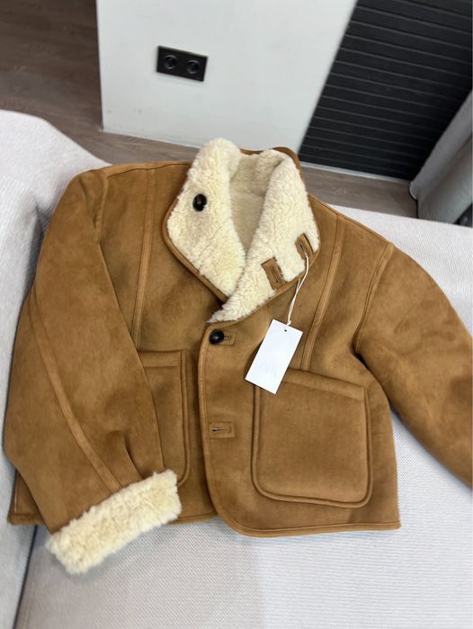 Двостороння дублянка від Zara new