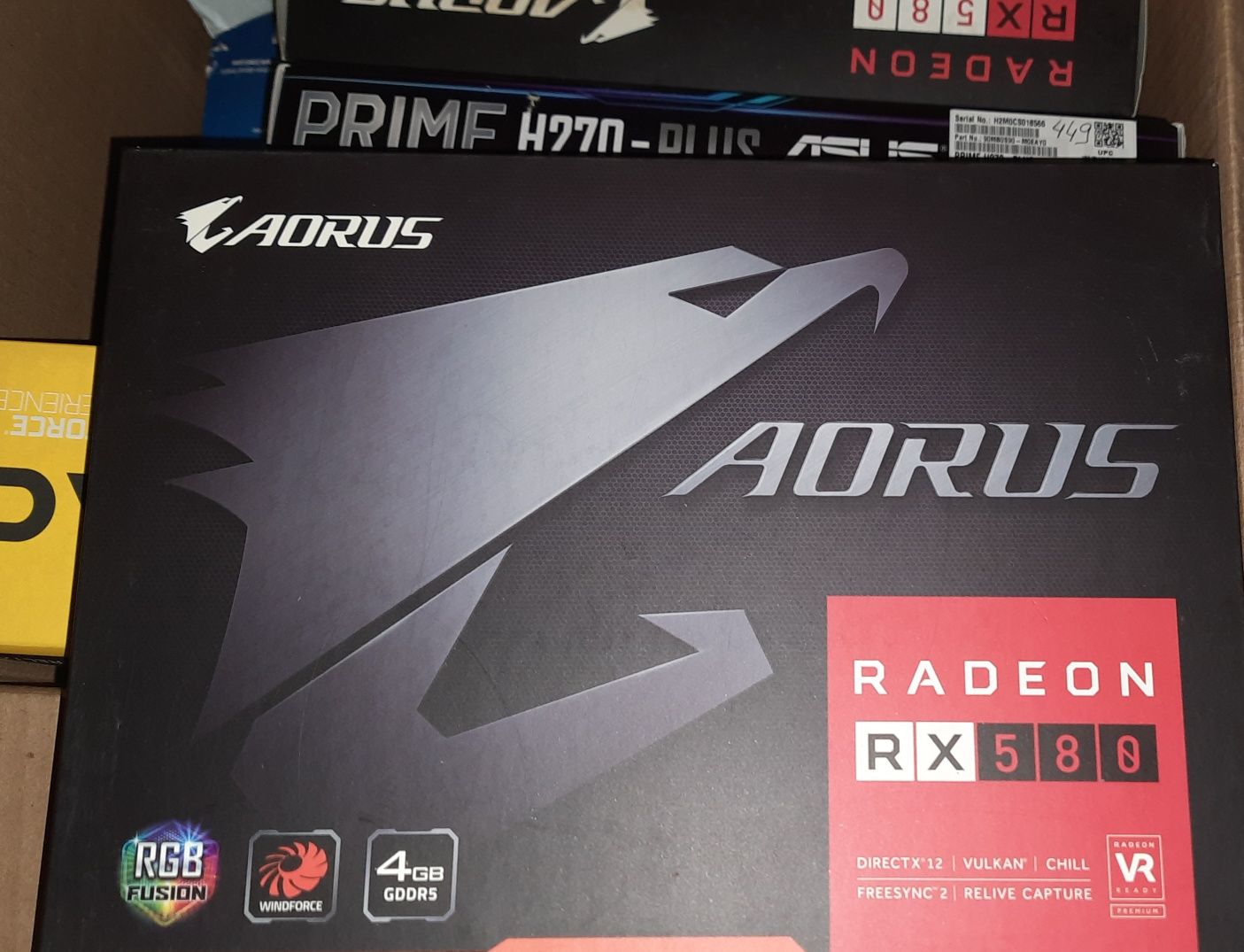Відеокартка radeon rx580