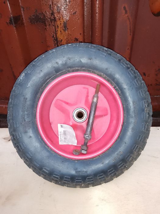 Колесо на тачку 3.50-8 з віссю, без камери