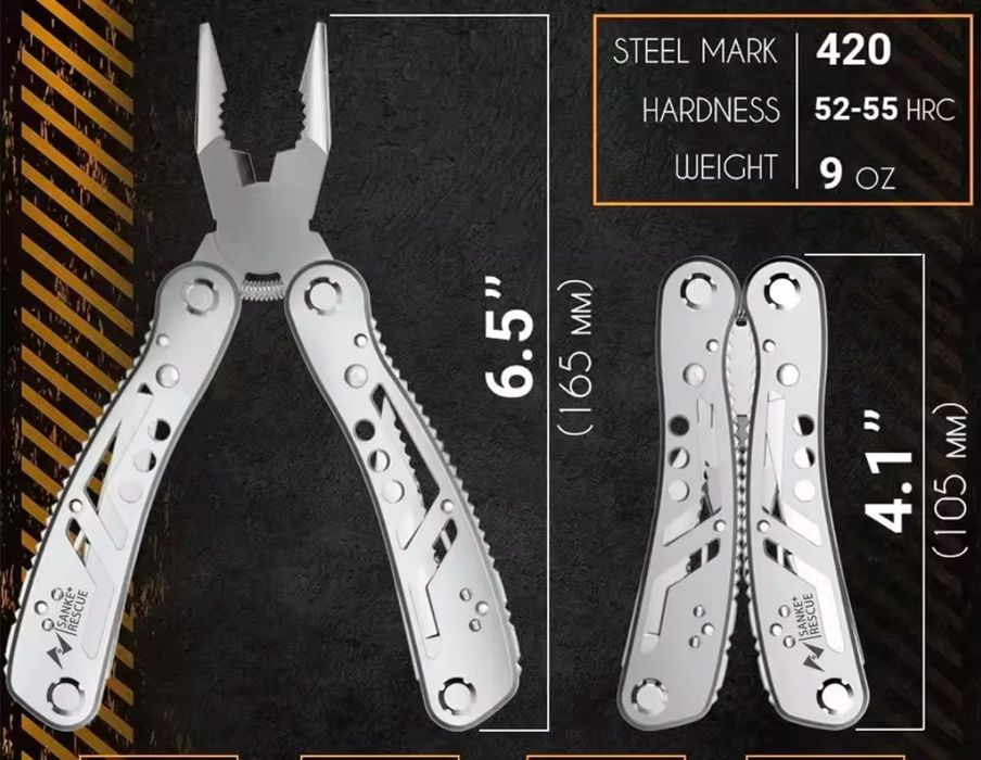 Alicate 24 em 1 + bolsa