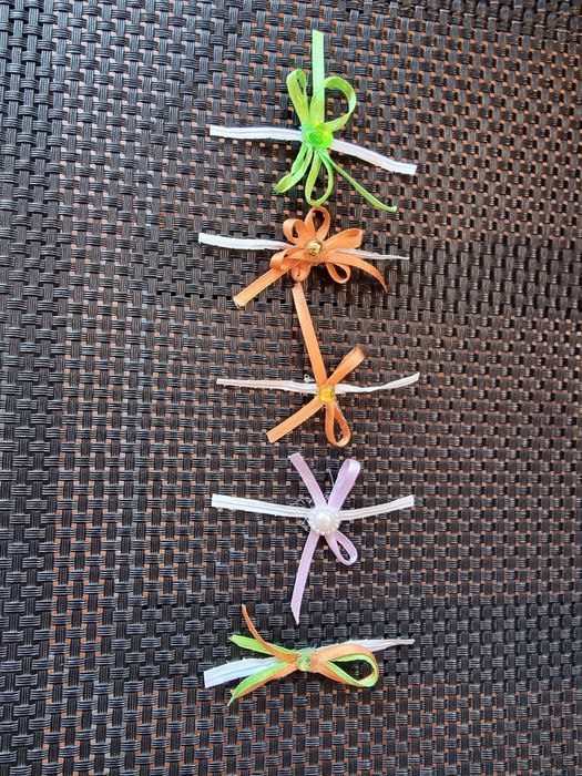 Kokardki kolorowe wielokrotnego użytku do różnych rzeczy