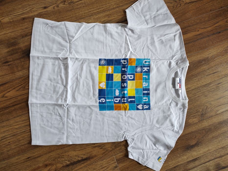 Koszulka t-shirt męski Ukraina po prostu lubię