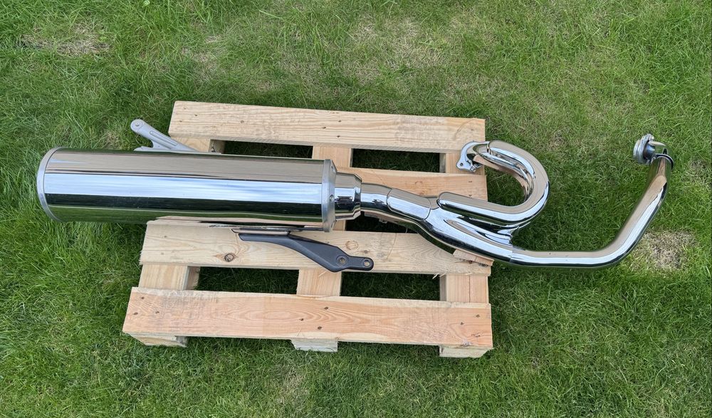 Kompletny uklad wydechowy oryginalny Yamaha Warrior xv 1700