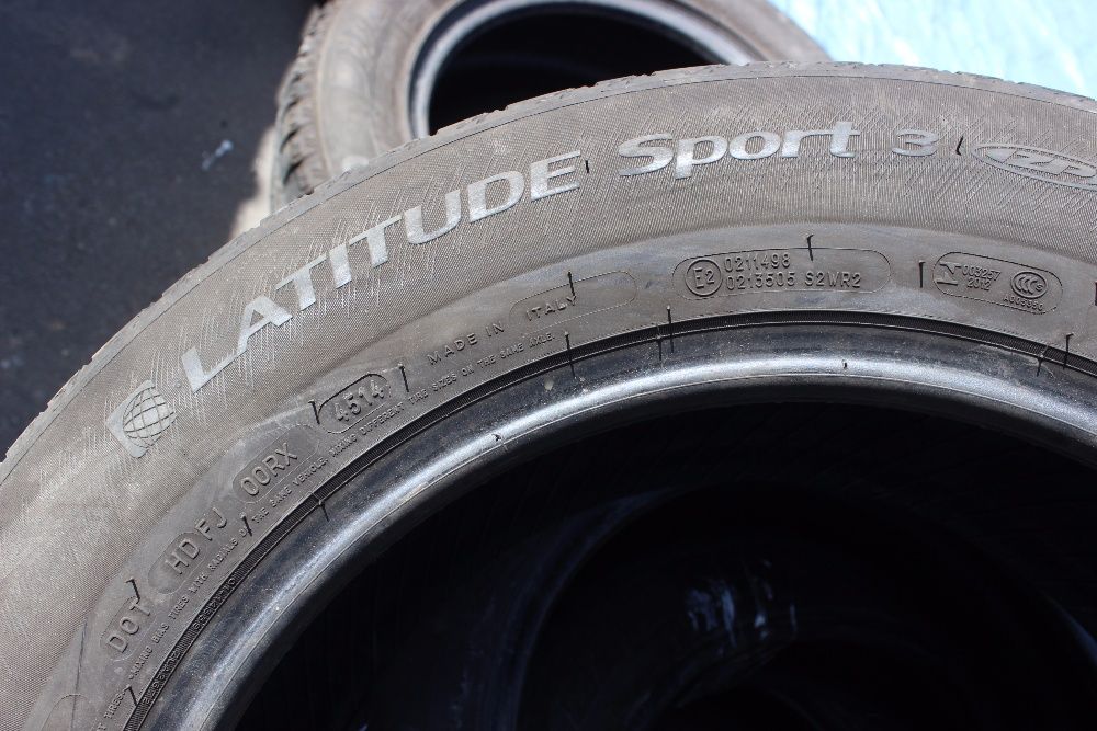 255-55- R18 MICHELIN LATITUDE SPORT-3 пара летней резины GERMANY