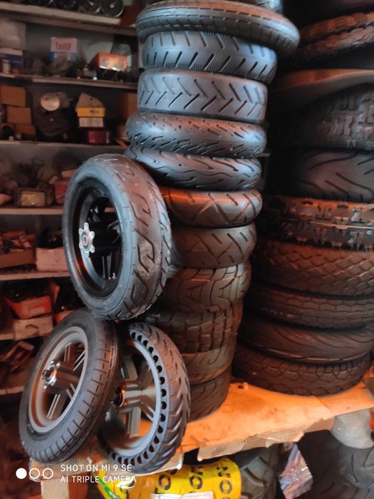 Покрышки и камеры для электросамокатов