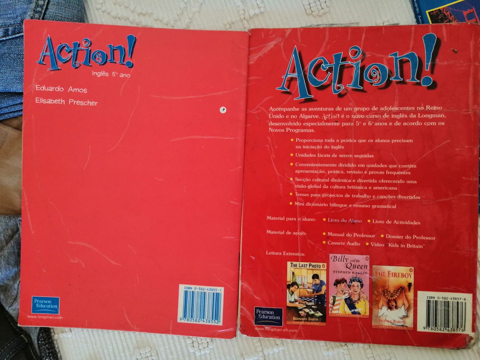 Livro escolar inglês Action!