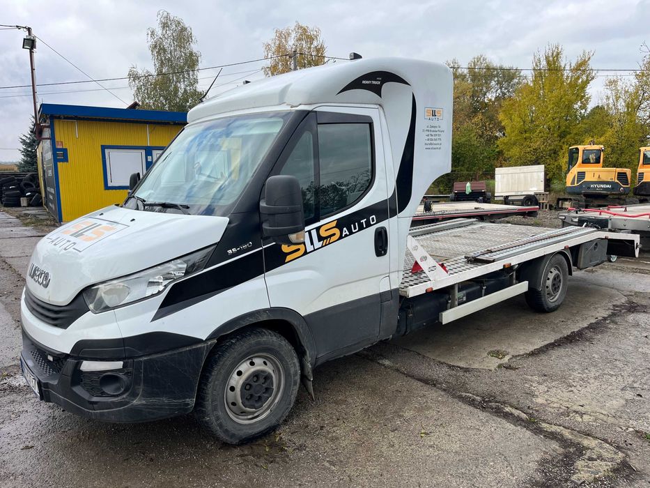 Iveci Daily VI 3.0 180KM 2019r Autolaweta - Sypialka - Duży zbiornik