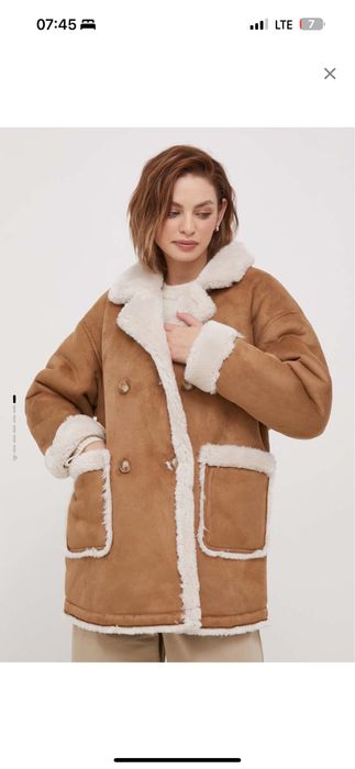 Pepe Jeans Неймовірно стильний брендовий кожушок!