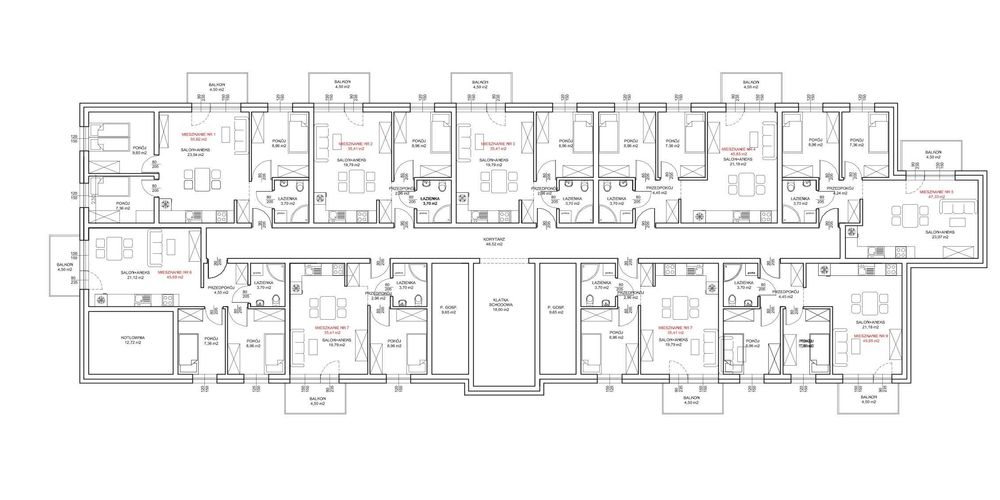 Przytulne mieszkanie 2-pokojowe – 35,41 m²