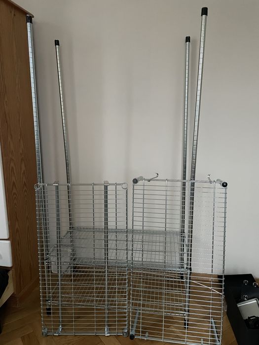 Ikea OMAR regał wieszak metalowy