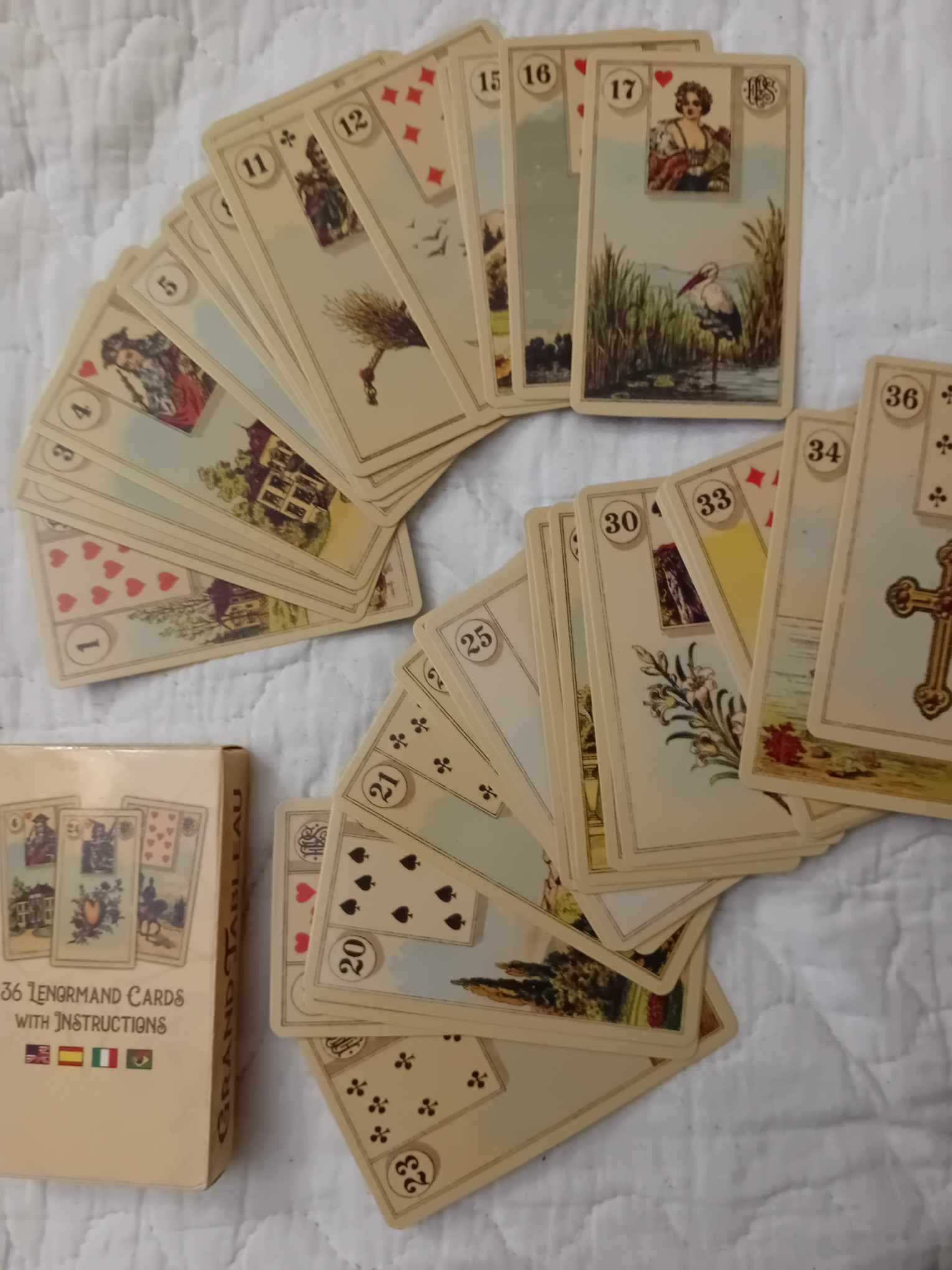 Nowa talia kart Lenormand