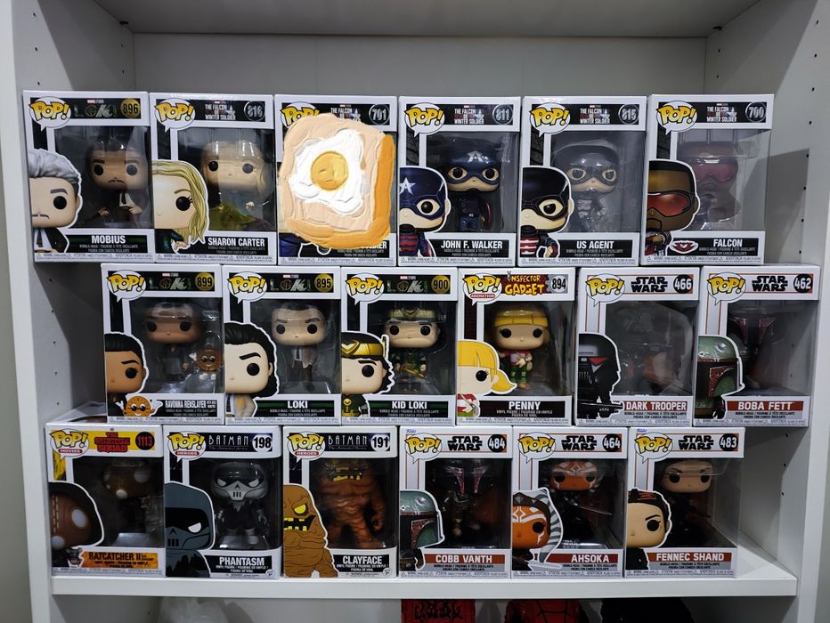 Funko Pops Vários Temas