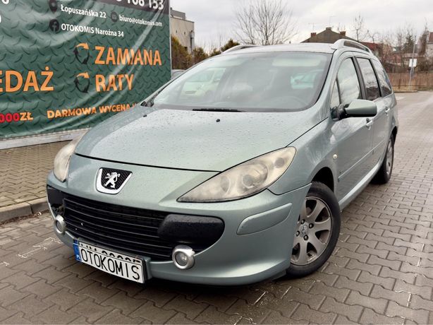 !!Peugeot 307SW Lift 1.6Hdi 2005 rok panorama klima gwarancja