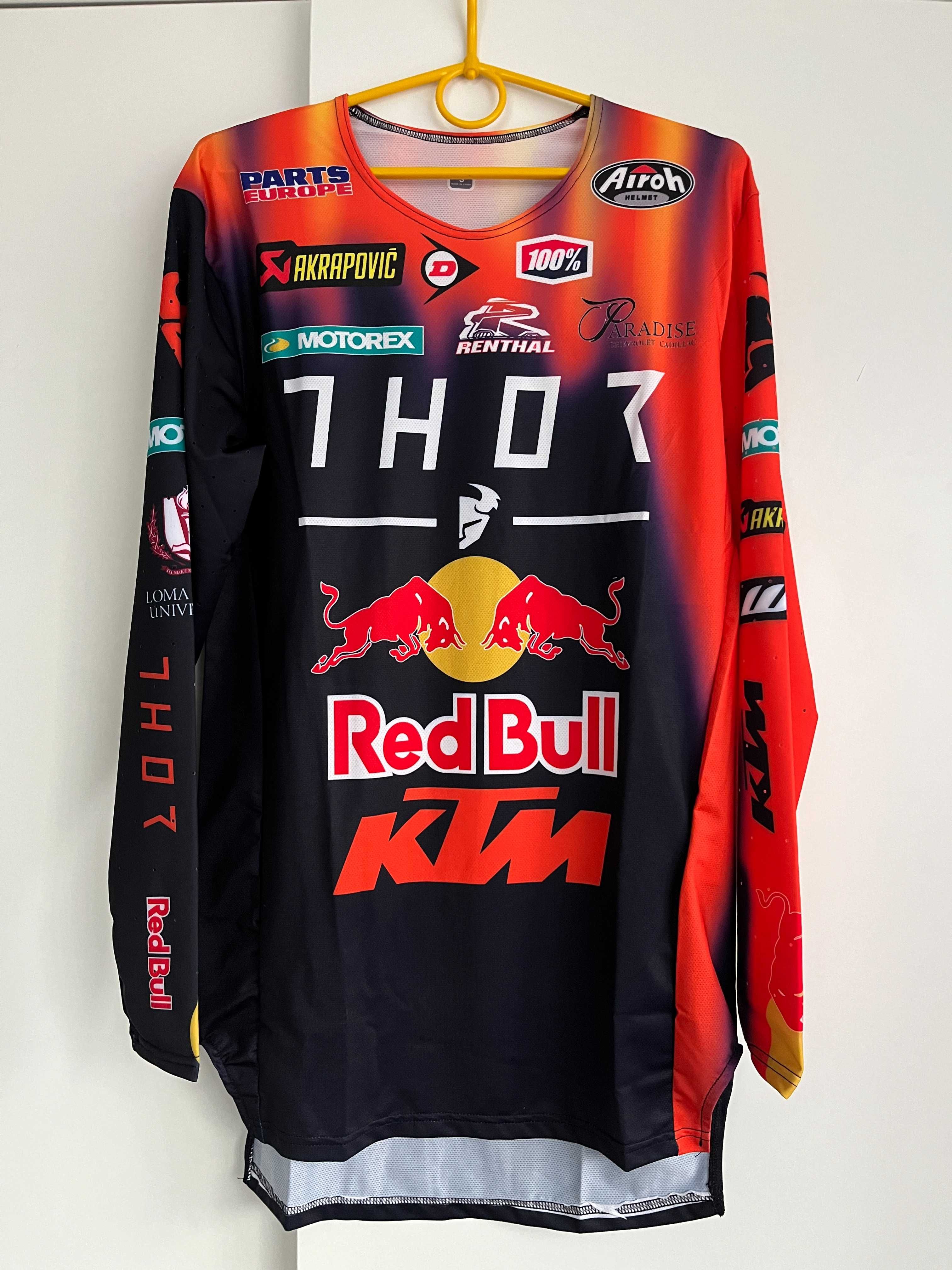 Strój THOR Pulse MX Navy (KTM RedBull Factory)(cross,quad,enduro,mtb)