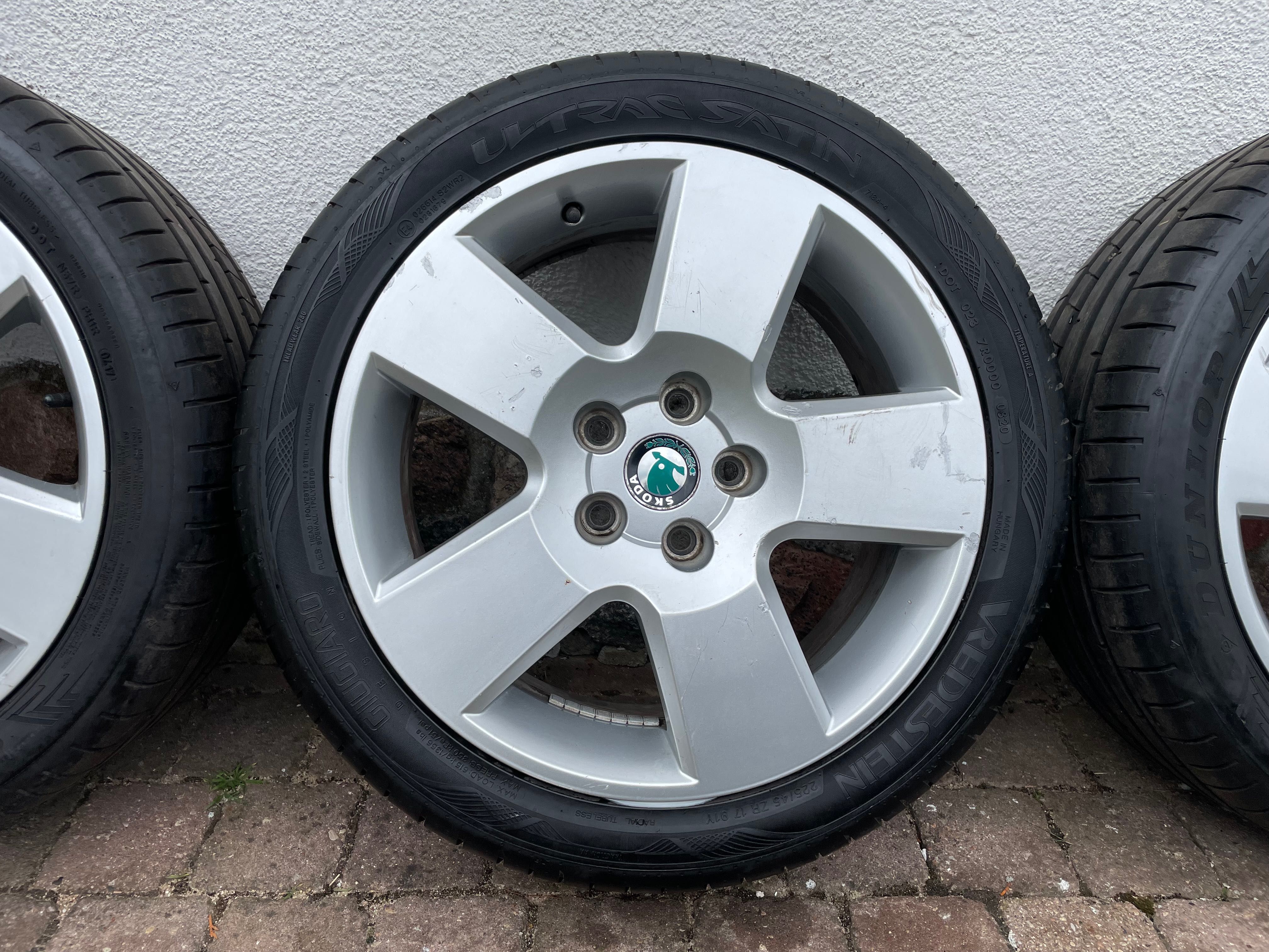 Koła felgi Skoda Seat VW Audi 5x112 lato 225/45/17