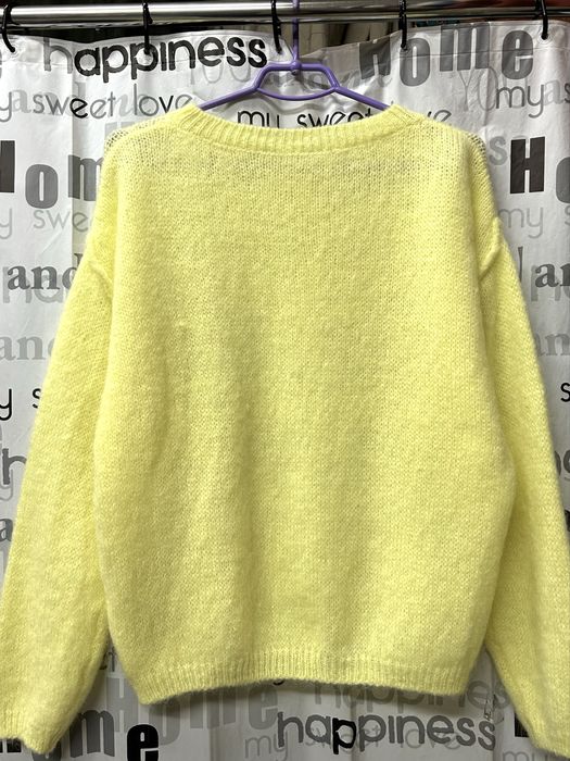 Свитер махер+шерсть, оверсайз, Италия, 38-50 размер