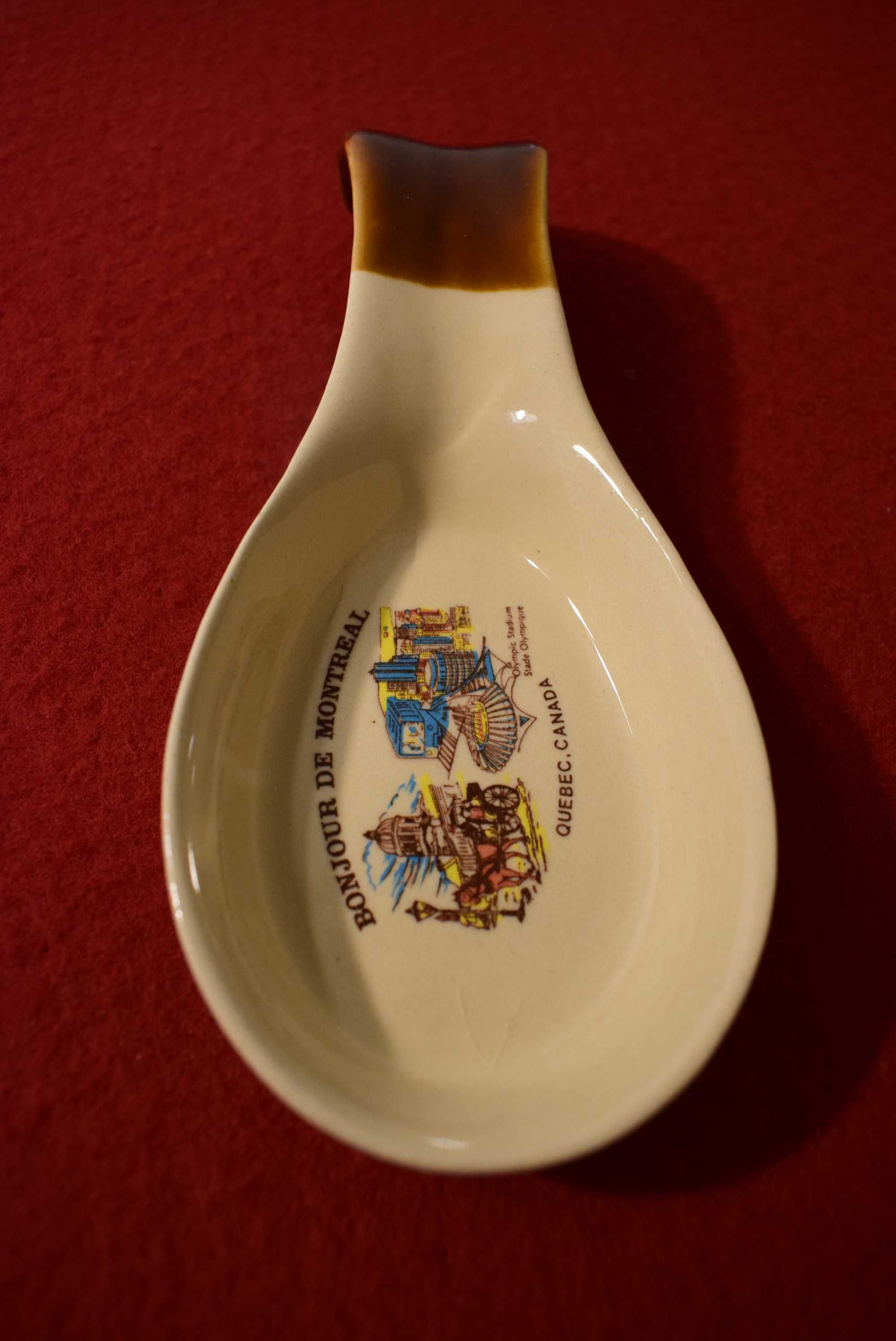 Ceramiczna łyżka pamiątkarska - Canada.