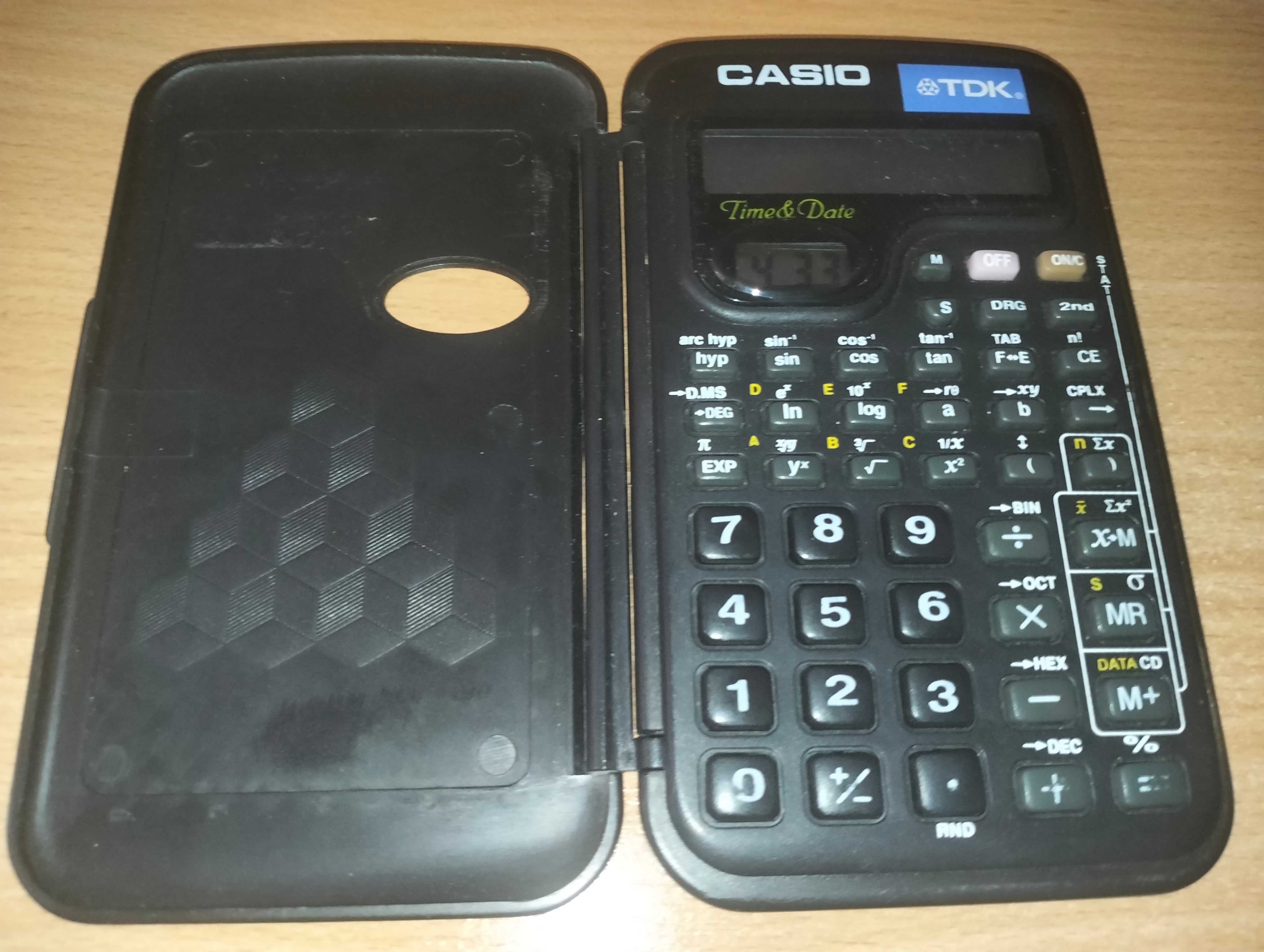 Инженерный калькулятор Casio
