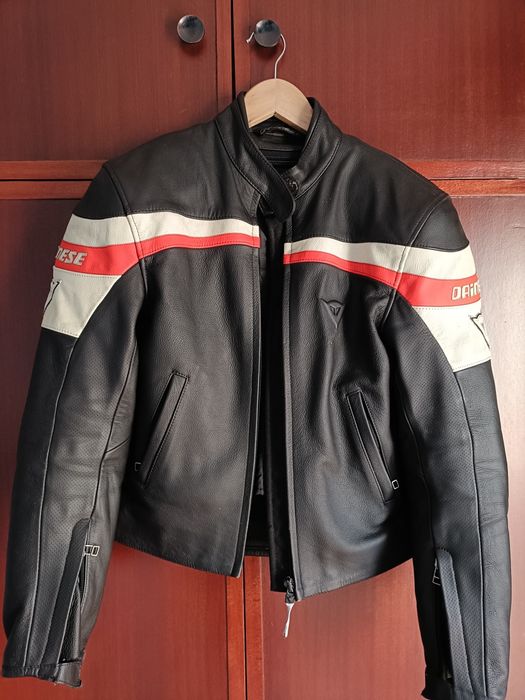 Casaco motard Mulher em pele Dainese