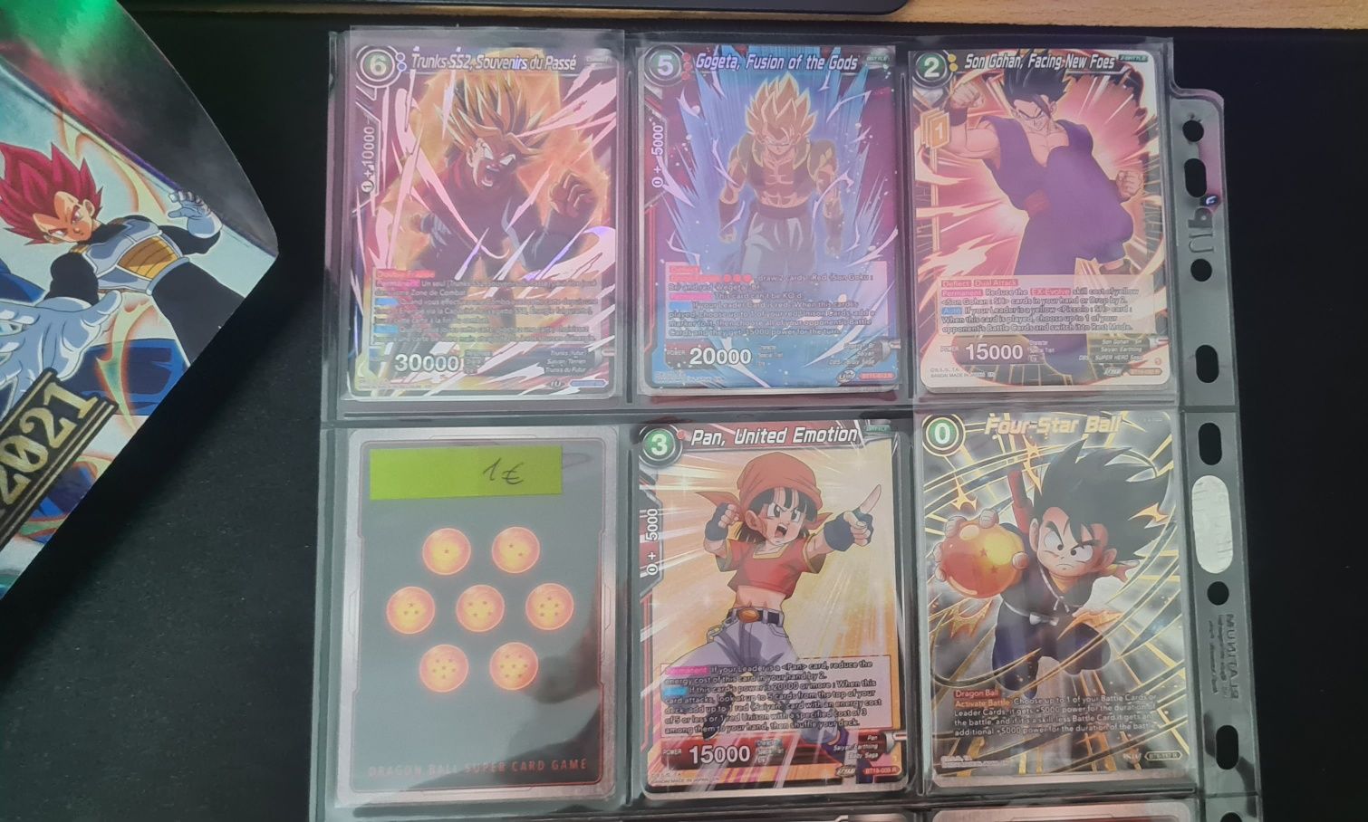 Cartas dragon ball