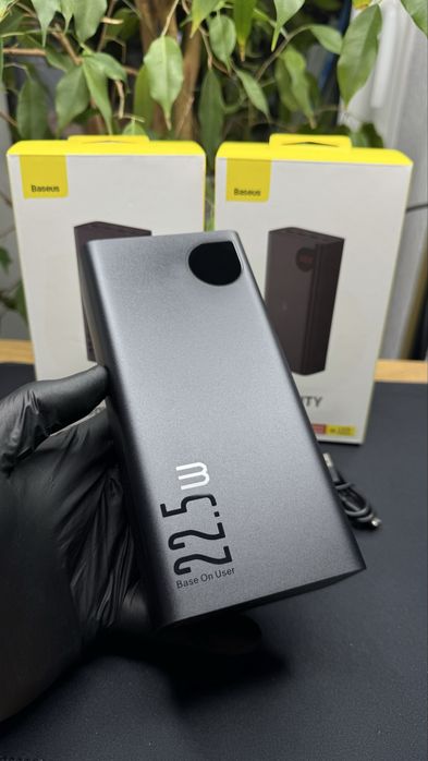 Павербанк Базеус Metal Adaman 40000 mAh 22.5w Baseus відгуки на фото