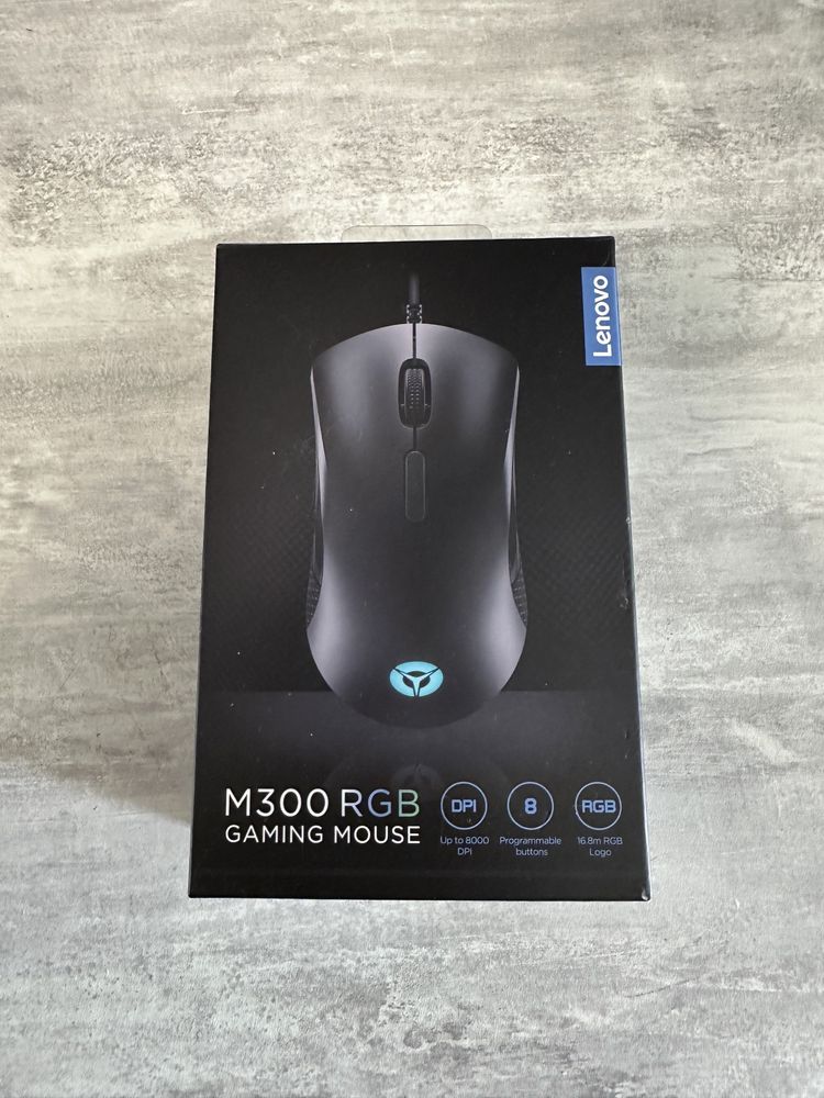 Миша Lenovo Legion M300 RGB Gaming Mouse -Black