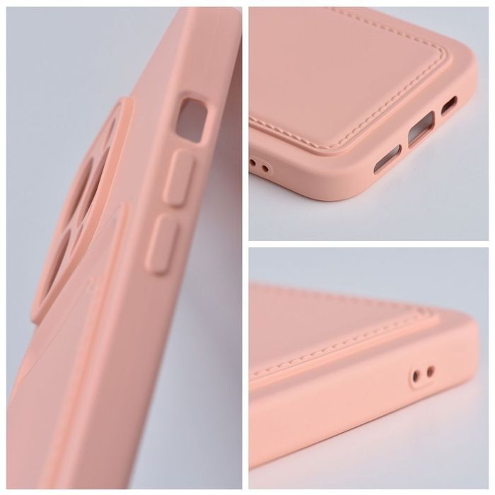 Futerał CARD CASE do SAMSUNG S23 FE różowy