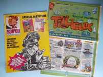 Revistas SPIROU em francês (anos 60/70) com RAROS BRINDES