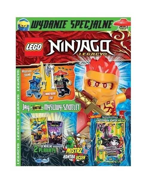 Magazyn Czasopismo LEGO Ninjago Legacy-02/2022-Zane vs Nindroid 112216