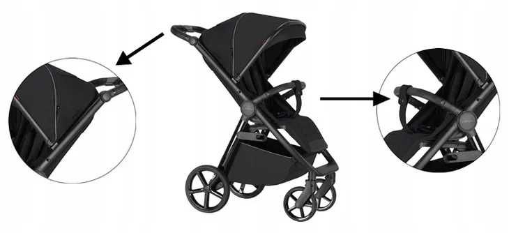 Wózek spacerowy Carrello Bravo SL Cobalt Blue 2024