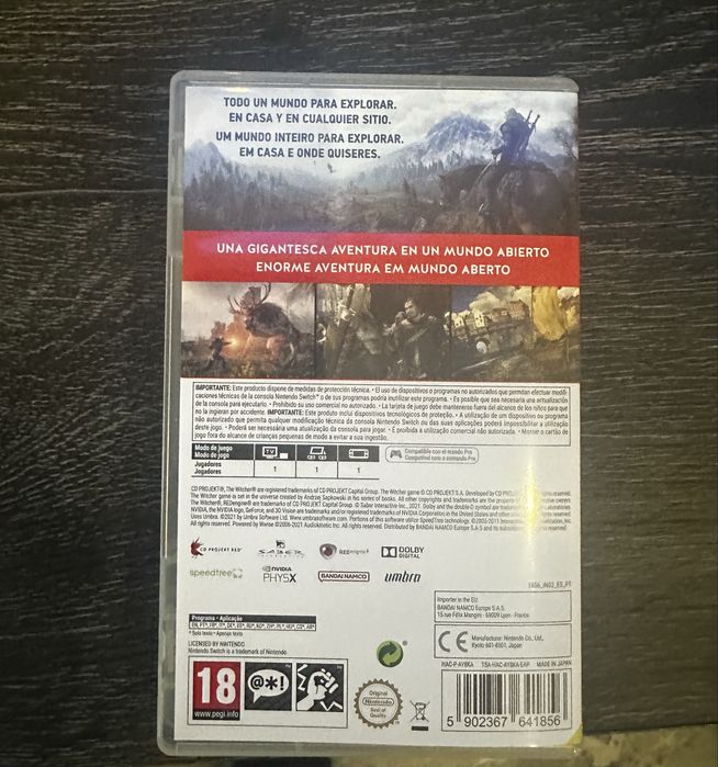 The witcher 3 - Wild Hunt Switch