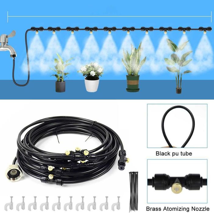 Nowy wąż ogrodowy / zraszacz / kropelkowy / system chłodzenia !A2396!