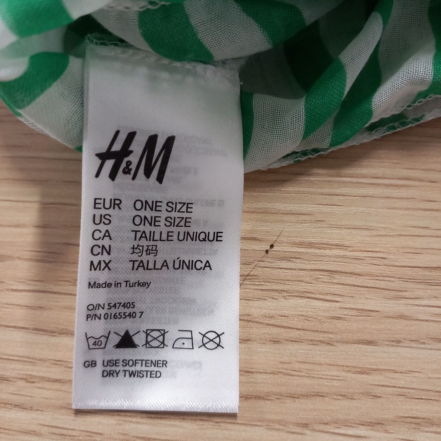 Chusta w paski H&M