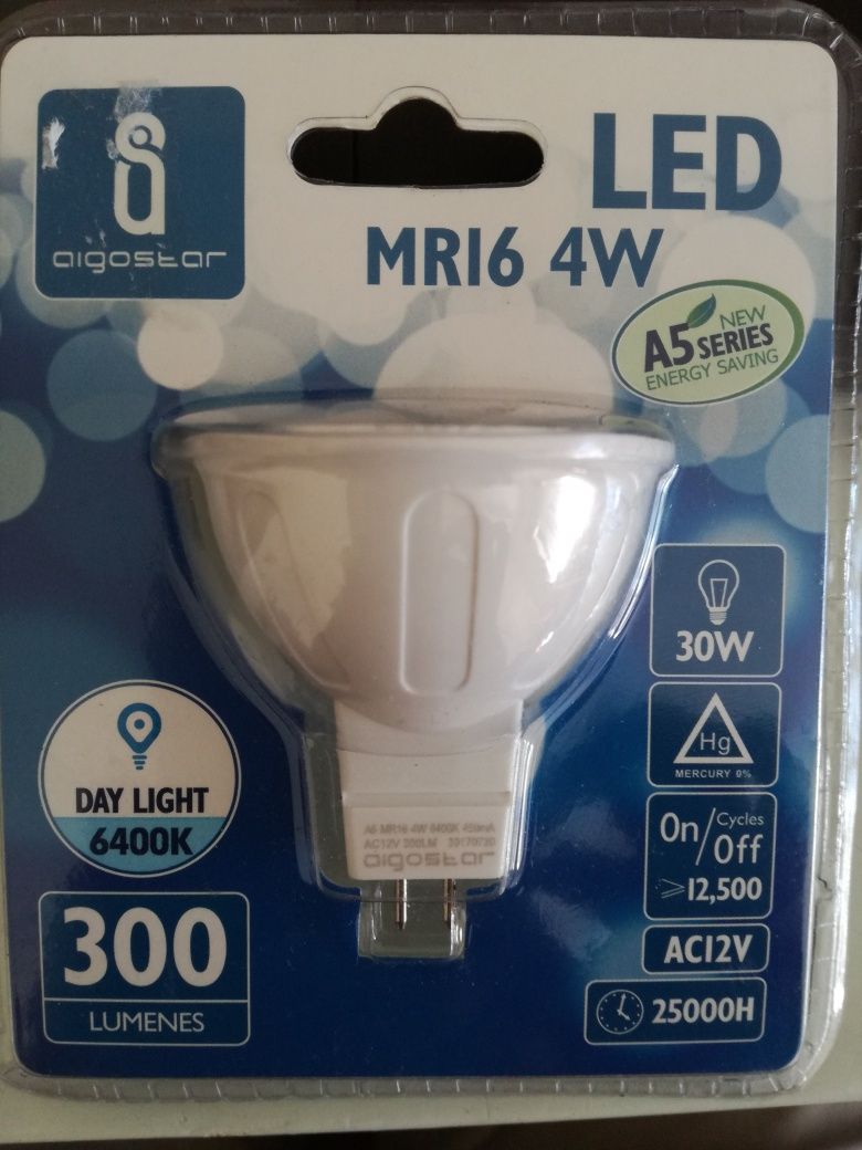 Lâmpadas LED MR16 4w