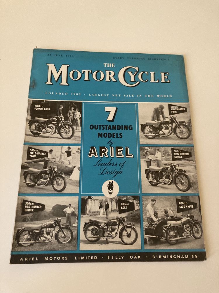 The Motor Cycle 21 June 1956