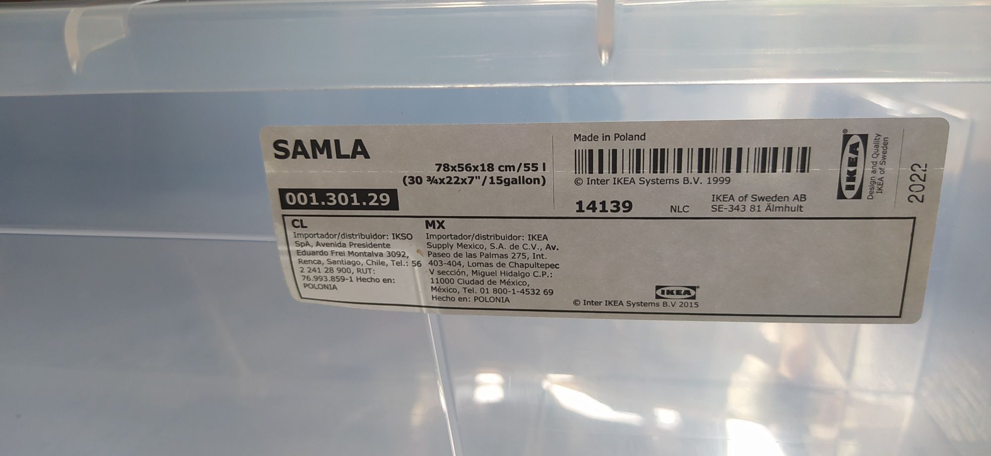 3 kontenery pod łóżko ikea