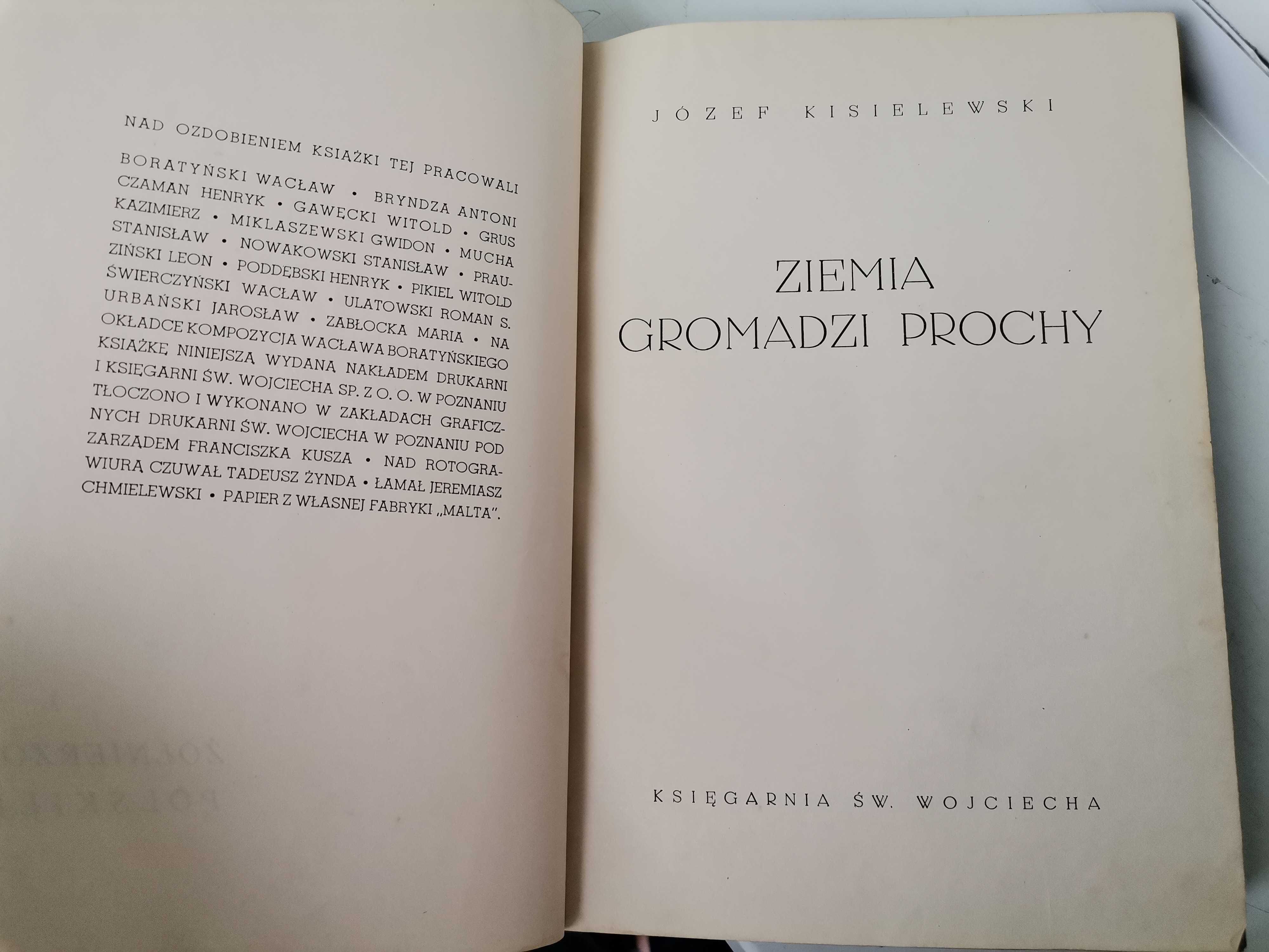 Ziemia Gromadzi Prochy Józef Kisielewski