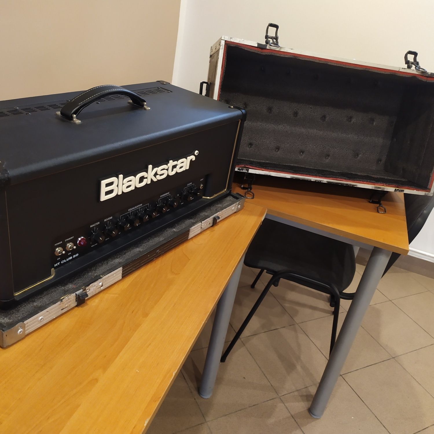 Wzmacniacz lampowy Blackstar ht 50 club +twardy case.
