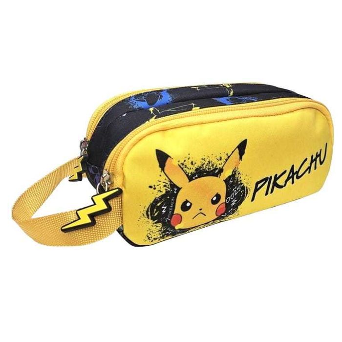 Zestaw Plecak szkolny worek piórnik saszetka Pokemon Pikachu