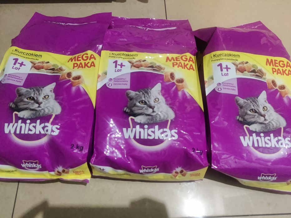 Karma sucha dla kota Whiskas 6kg