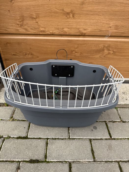 Koszyk na rower dla psa, bo kota, małych zwierzątek