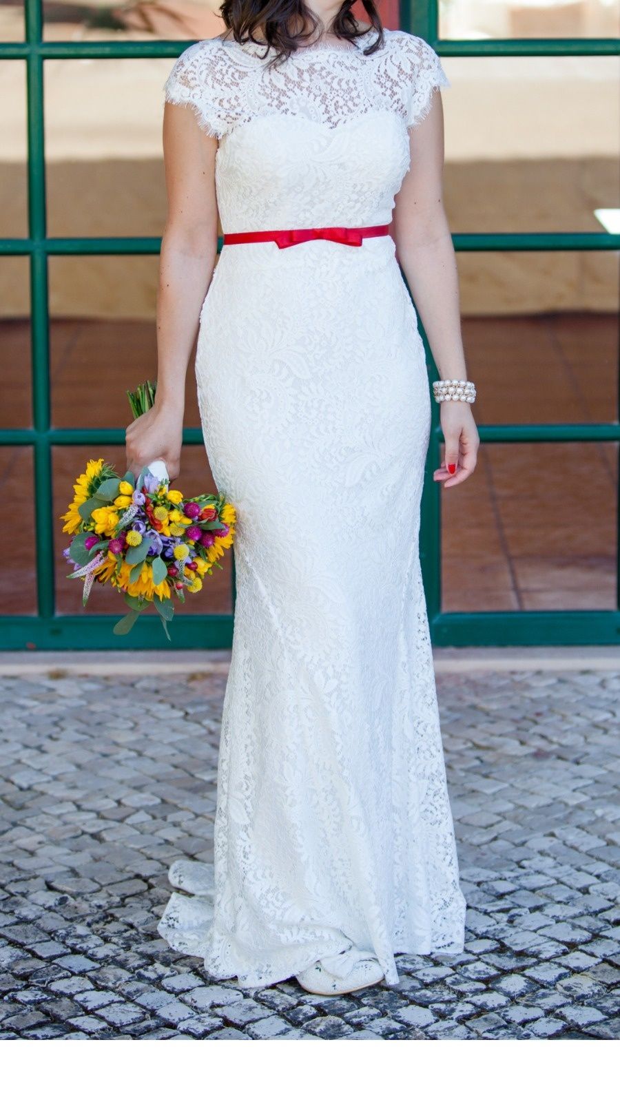 Vestido de noiva romântico