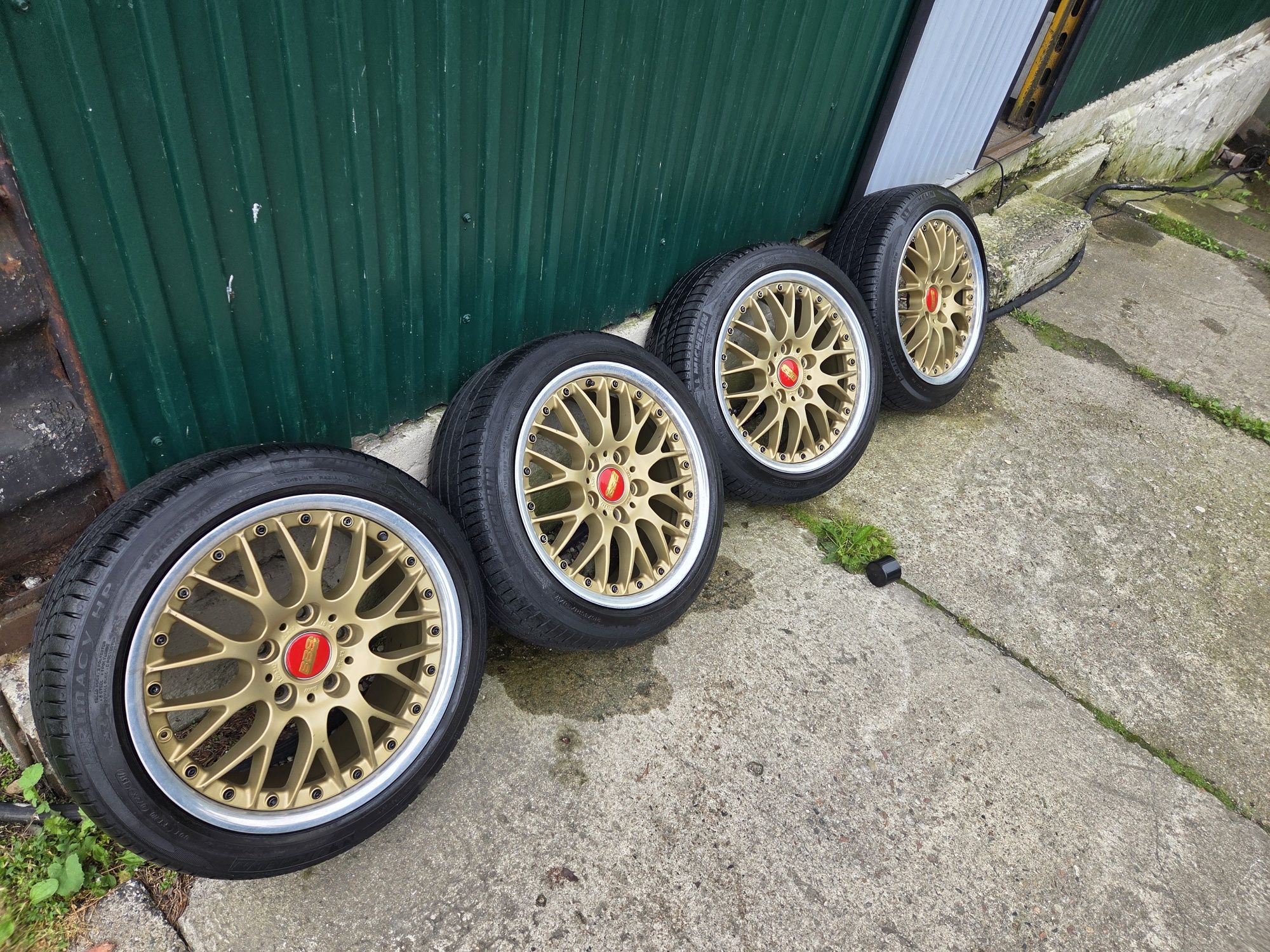 Alufelgi 17 bbs RS 8j+opony
