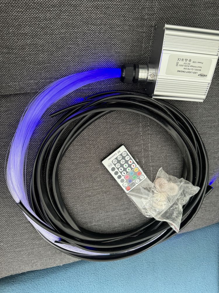 Gwiezdne Niebo Światlowód 250 RGB NOWE