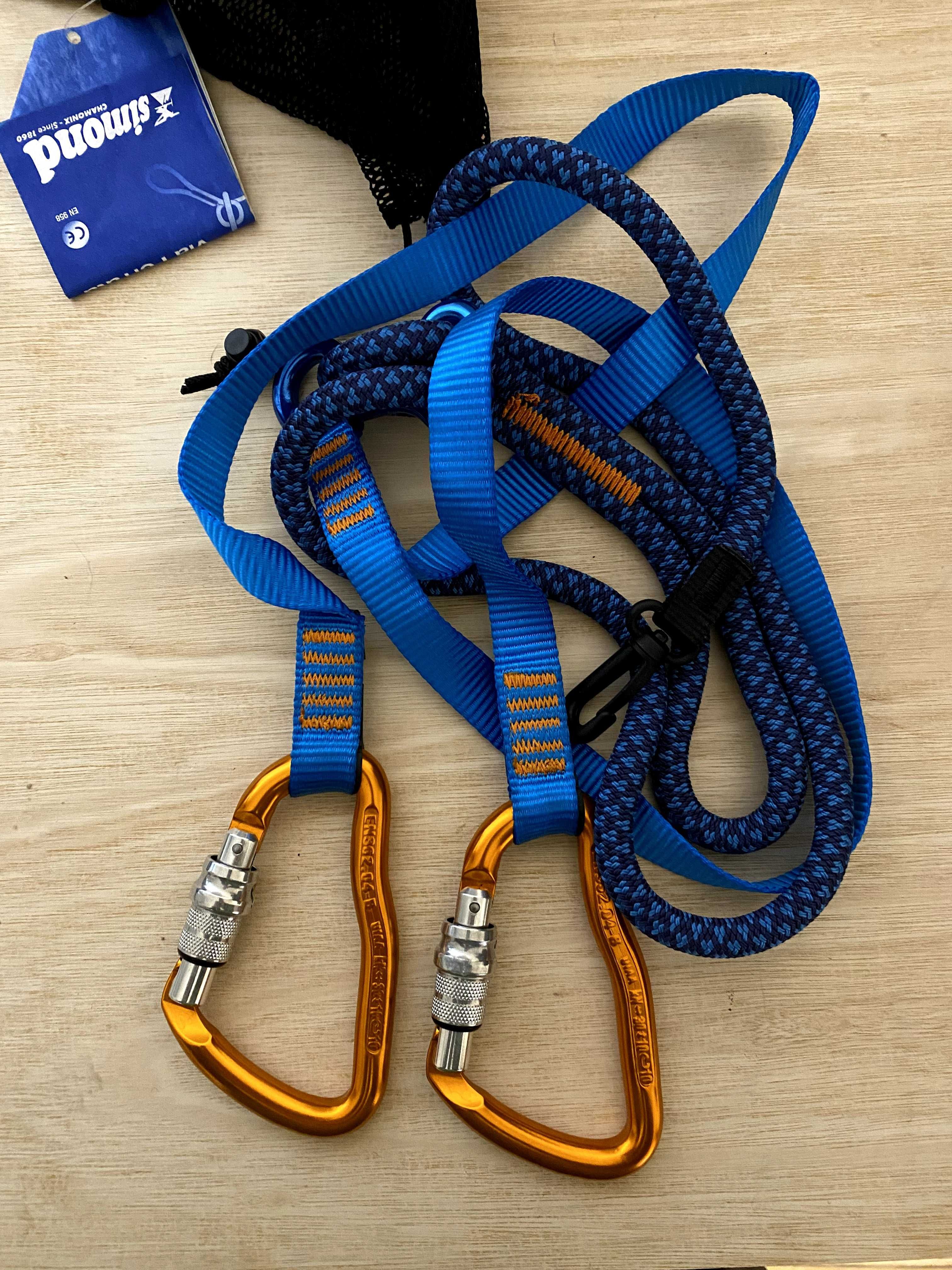 Conjunto via ferrata simond