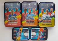 Topps Match Attax champions league 2017,2018 puste puszki komplet