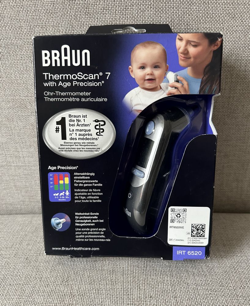 Braun IRT 6520 - termometr do ucha dla dzieci