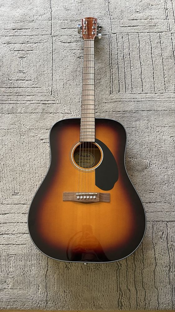 Gitara akustyczna Fender Fsr Cd 60S Exotic Flame Sunburst