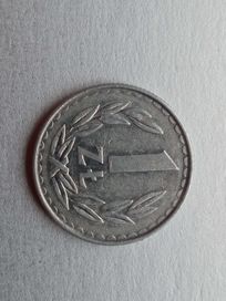 Moneta 1 zł z 1985 roku PRL