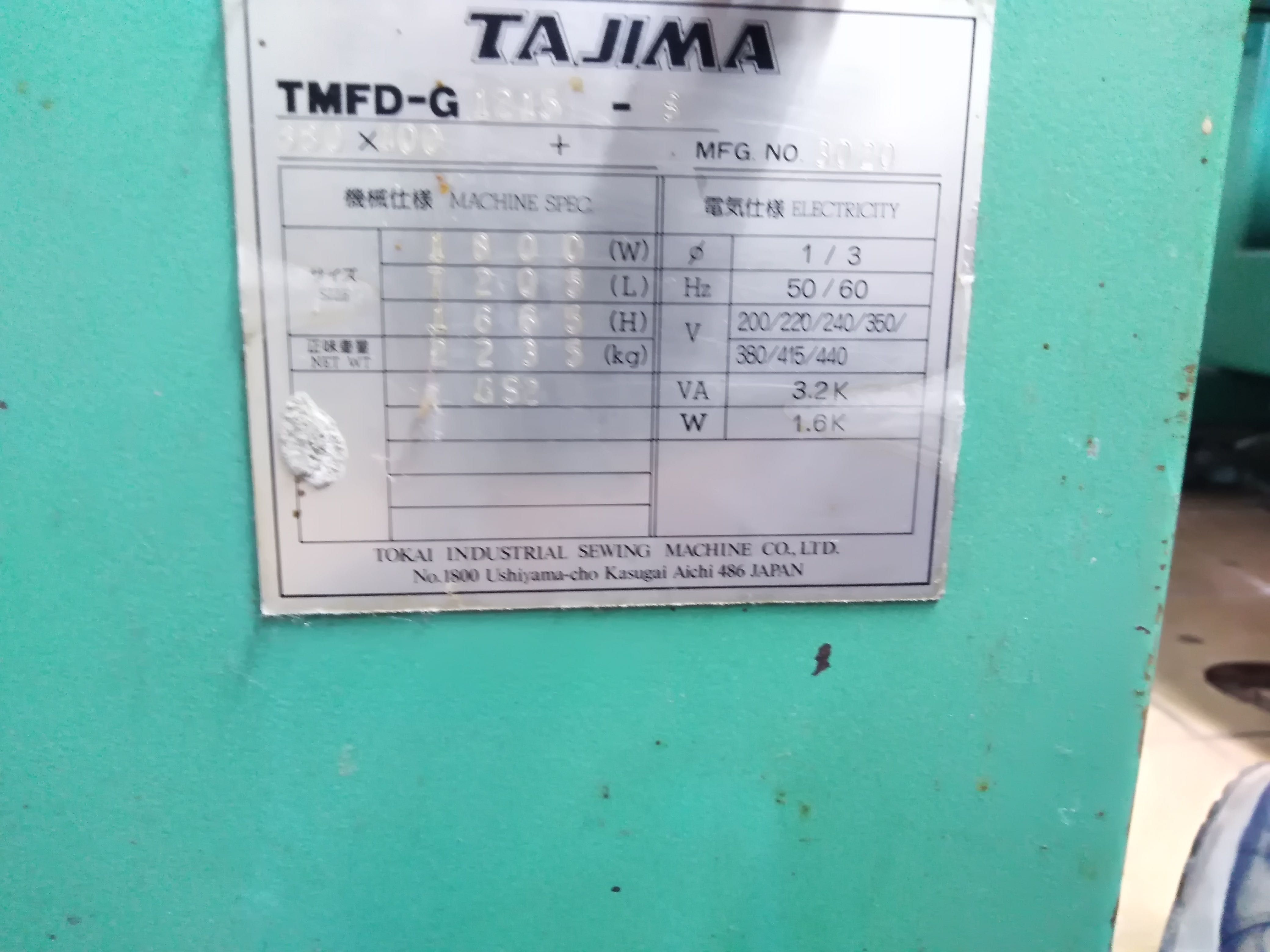 Hafciarka  Tajima TMFD-G1215